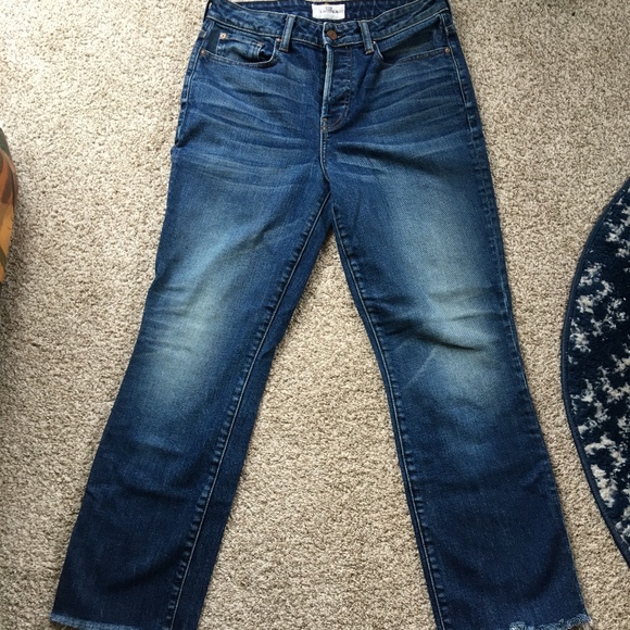 The Castings High-rise Raw-edge Cropped Jeans - Picture 2 of 8